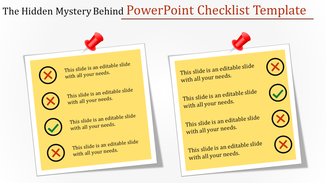 powerpoint checklist template-The Hidden Mystery Behind Powerpoint Checklist Template-Style-1